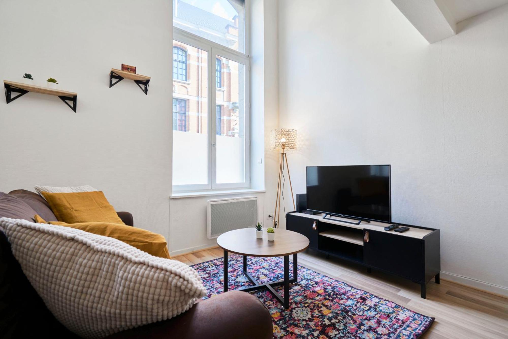 شقة Locationstourcoing - Le Loft المظهر الخارجي الصورة