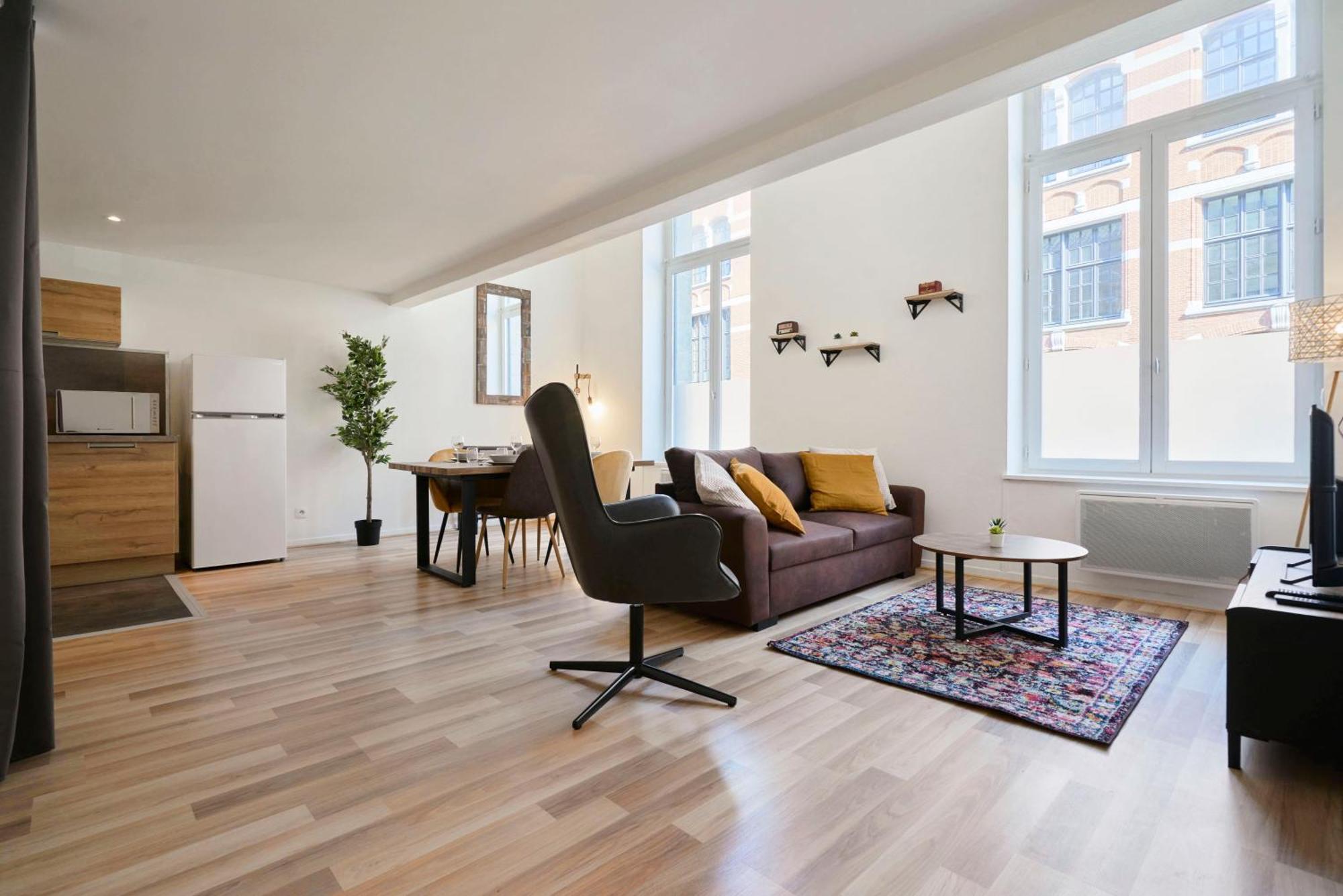 شقة Locationstourcoing - Le Loft المظهر الخارجي الصورة
