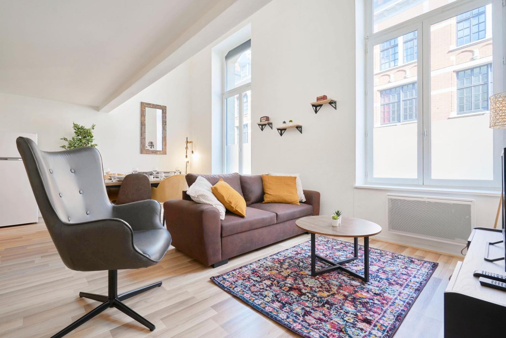شقة Locationstourcoing - Le Loft المظهر الخارجي الصورة